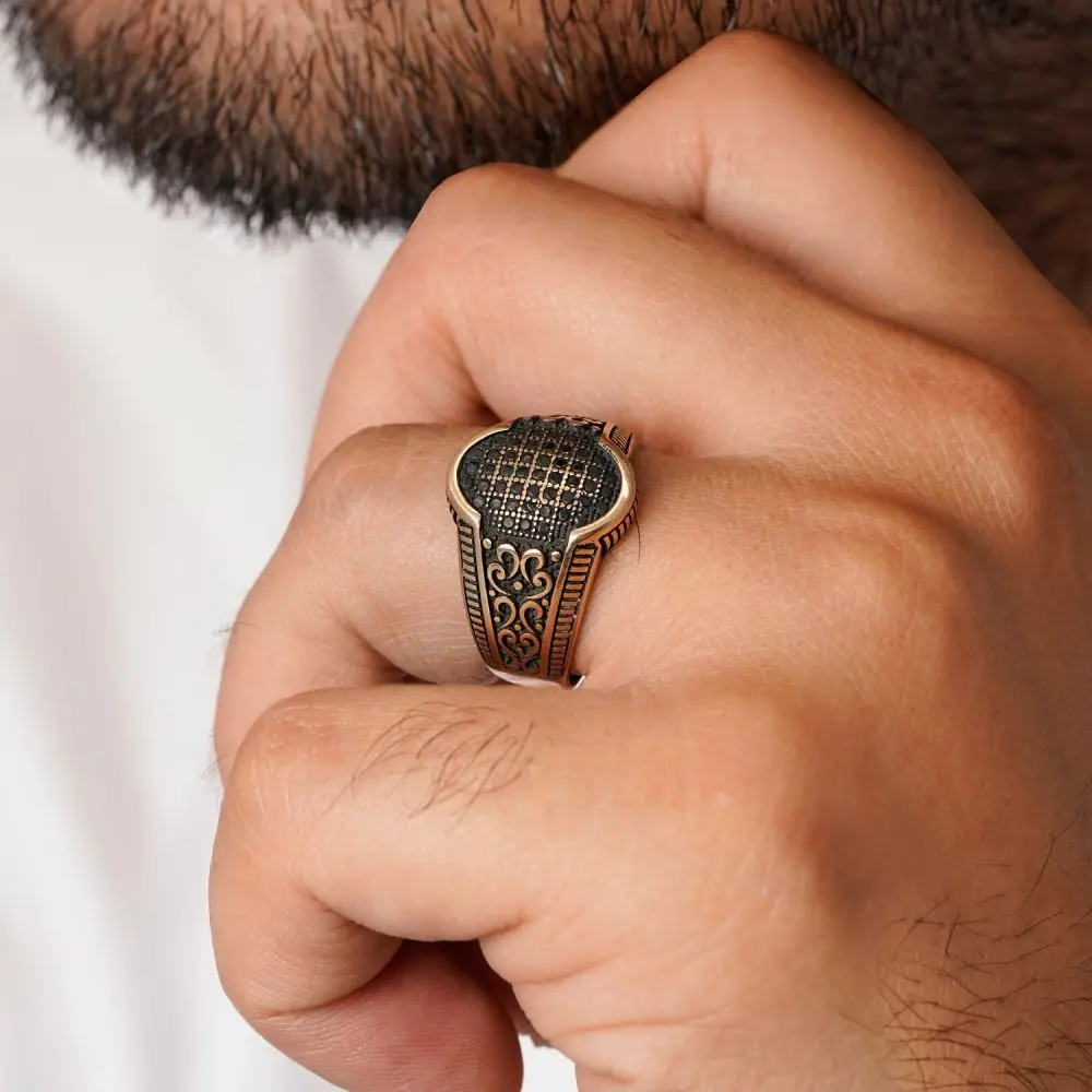 انگشتر طلاروس مردانه سایز 11